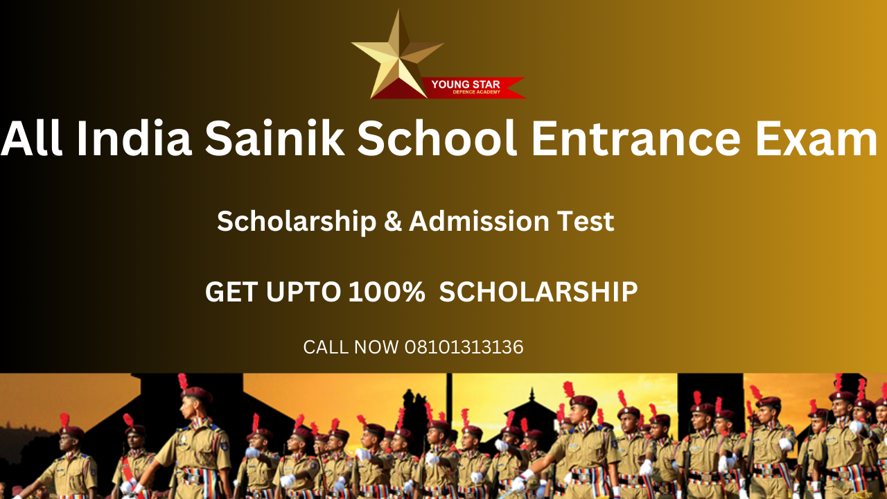 Scholarship test by young star defence Academy, Amritsar for sanik school entrance exam(AISSEE), Military school, Rashtriya Military College (RMC)