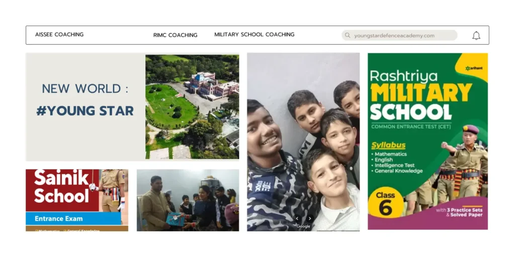 Students engaged in an interactive session during Sainik School coaching, focusing on entrance exam strategies.,
