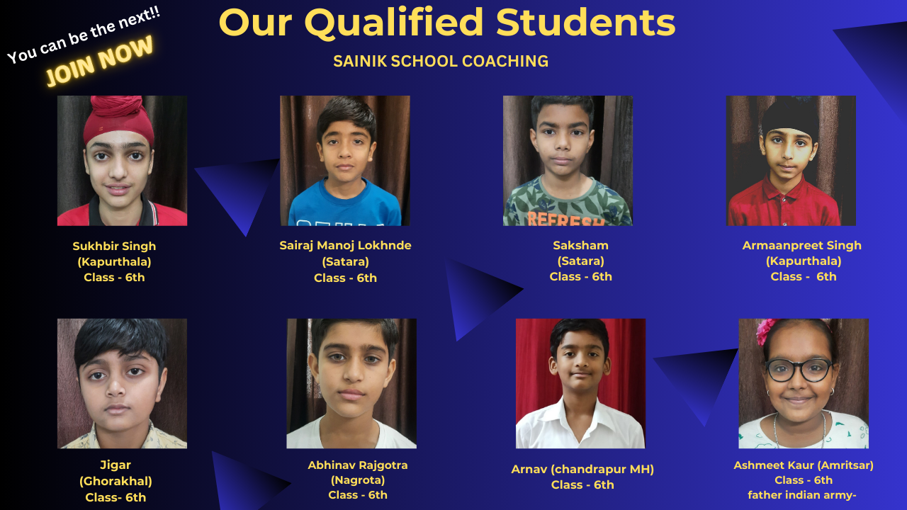 Sainik School Coaching in Lakhimpur Kheri
