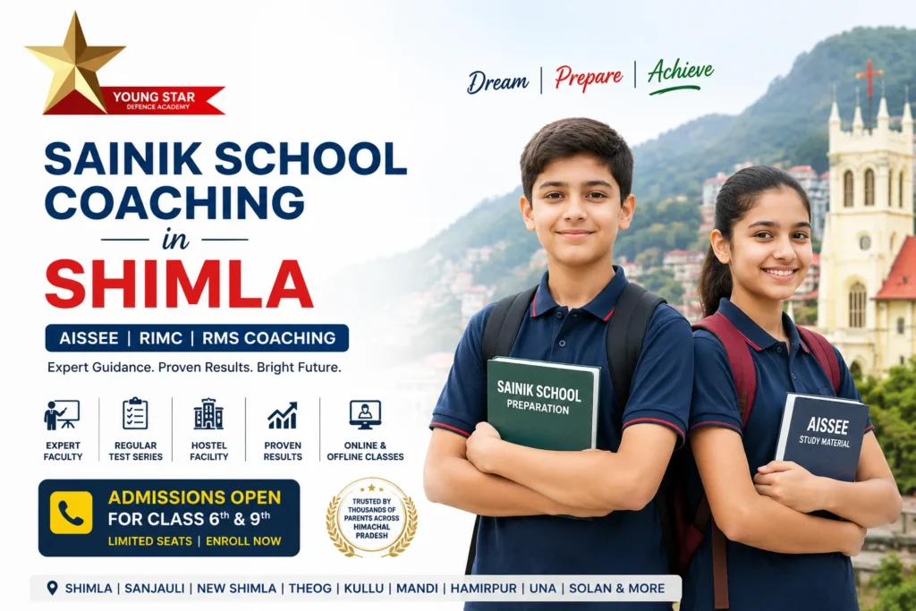 best sainik school | rimc | military school coaching in Shimla 2 Best Sainik School Coaching in Shimla