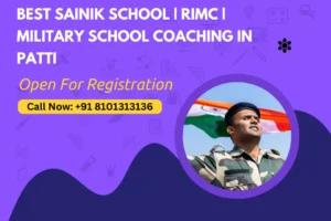 Sainik School Coaching In Patti 