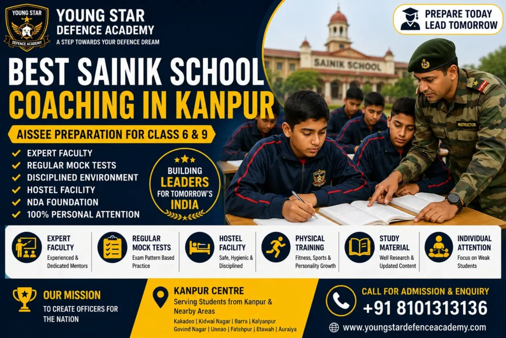 best sainik school | rimc | military school coaching in Kanpur 7 “Best Sainik School coaching in Kanpur for AISSEE Class 6 and 9 preparation”