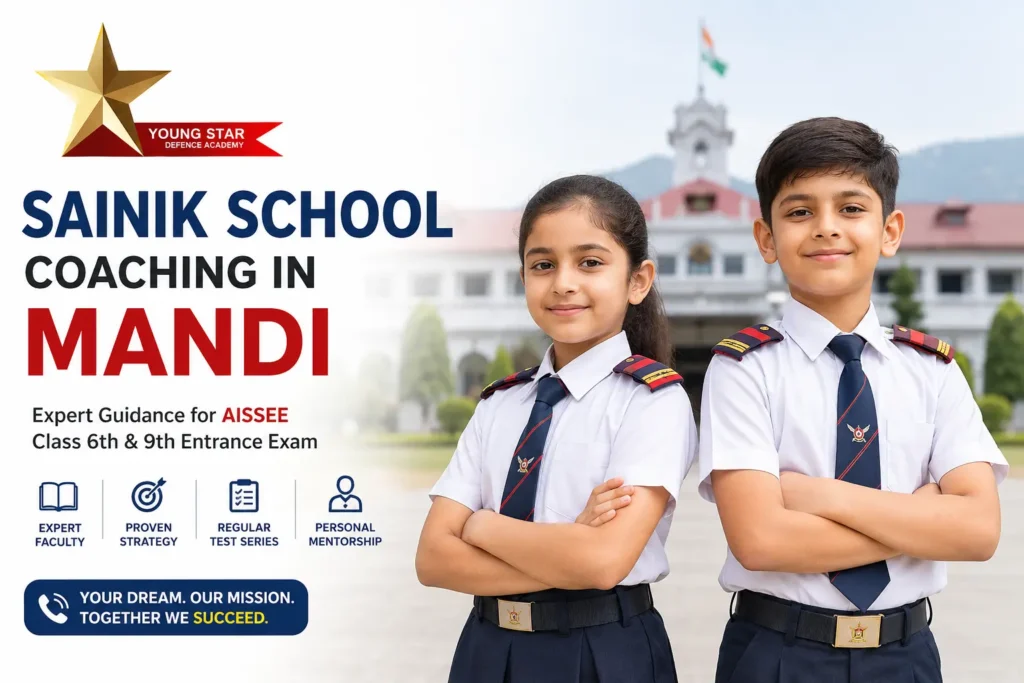 Best Sainik School / RIMC / RMS Coaching in Mandi 4 Best Sainik School Coaching in Mandi
