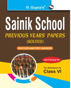 Sainik School Entrance Exam Preparation