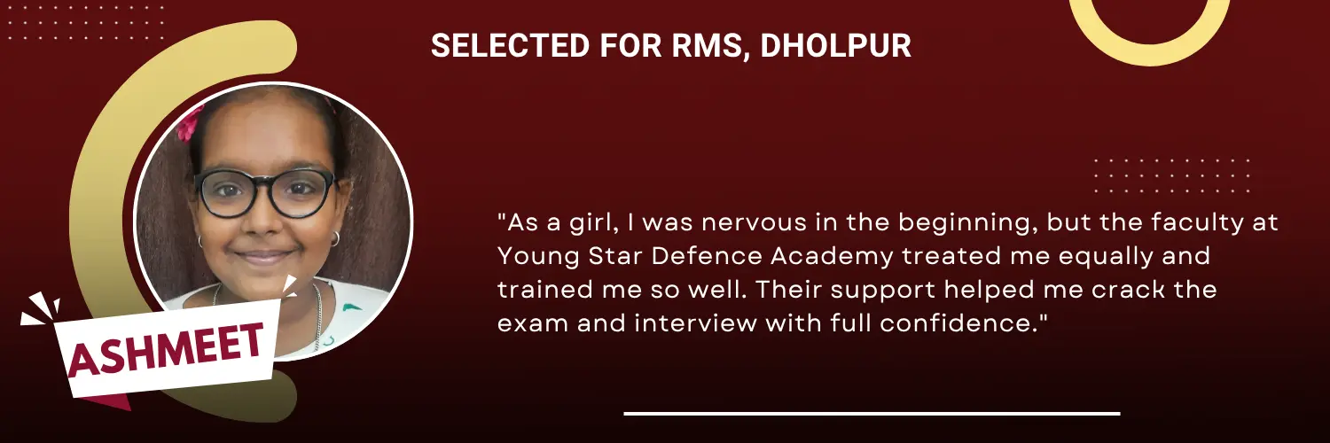 Selected for RMS Dholpur