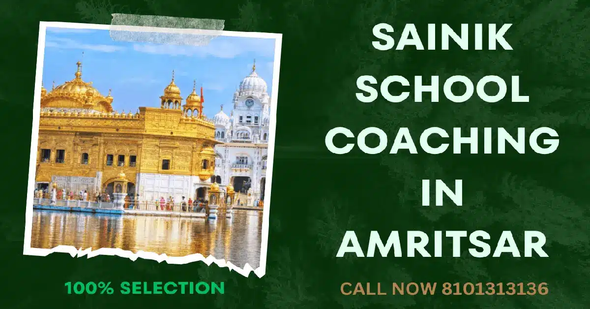 HOME 8 Sainik school Coaching in Amritsar