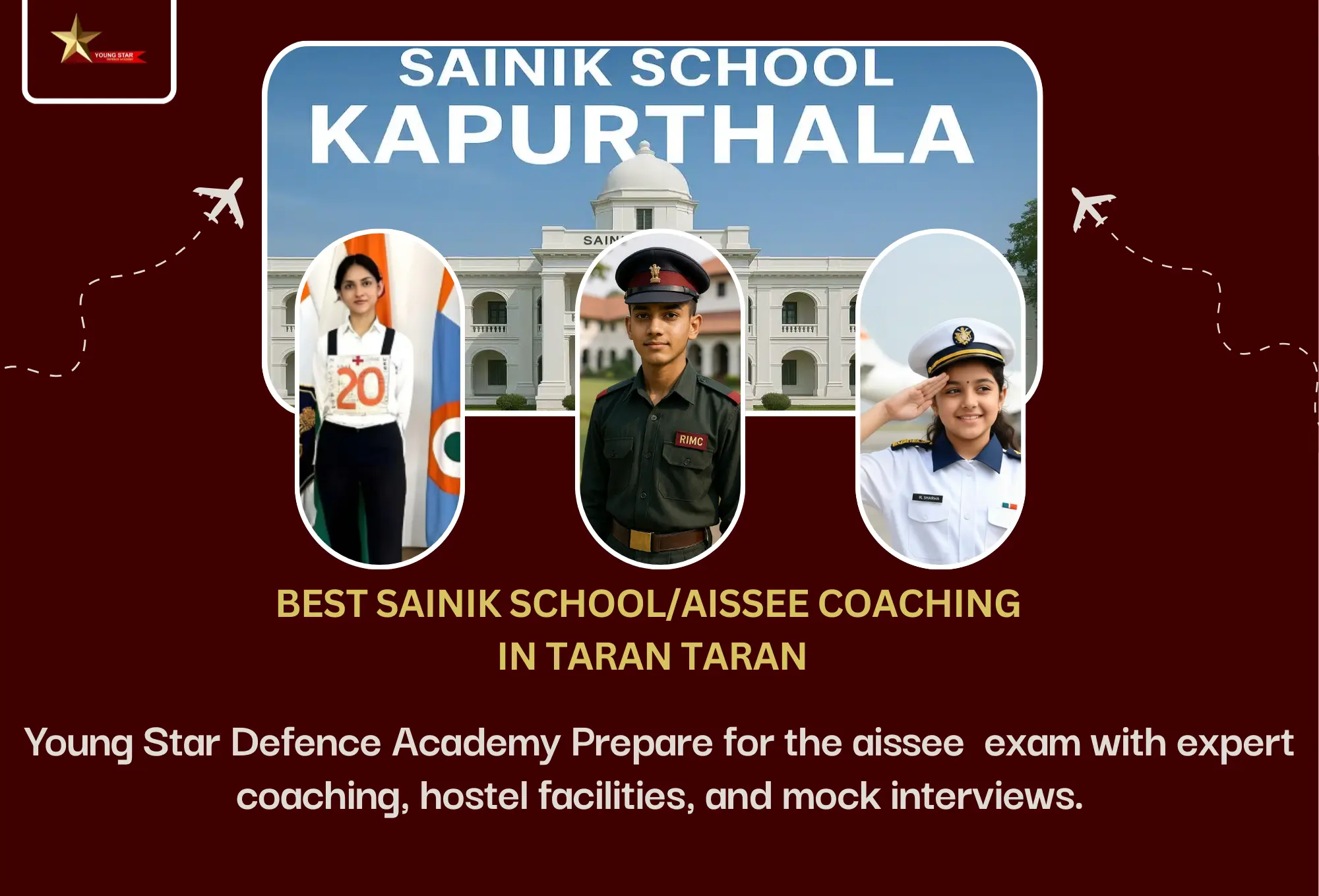 Best Sainik School Coaching Pati in Taran Taran