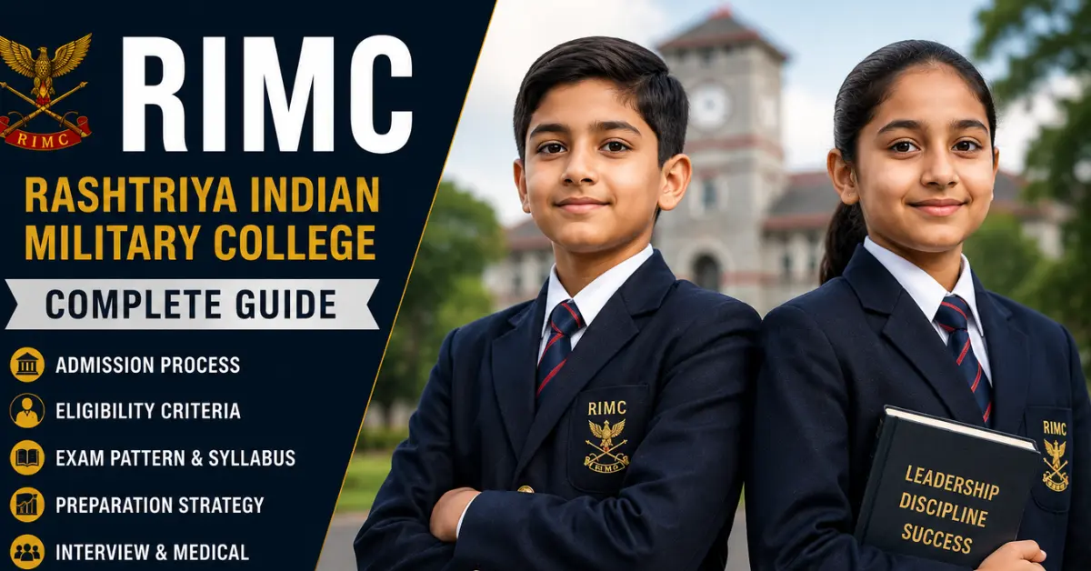 RIMC Admission Complete Guide RIMC Admission Complete Guide - Young Star Defence Academy