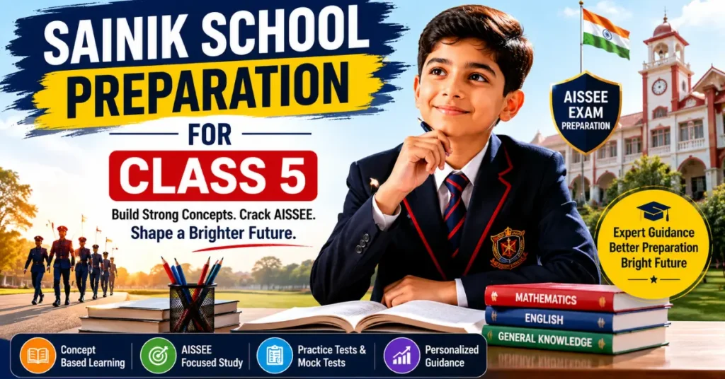 sainik school preparation for class 5 1 Sainik School Preparation for Class 5 AISSEE Coaching by Youngstar Defence Academy