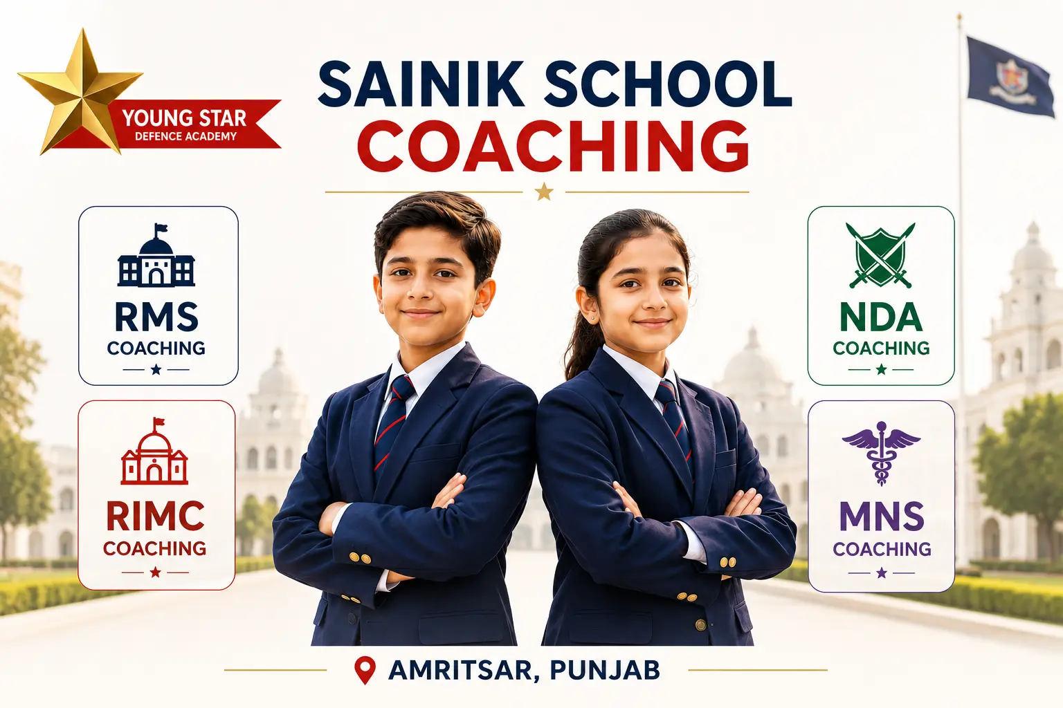 Sainik School Coaching in Amritsar - Young Star Defence Academy